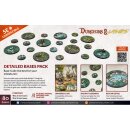 Dungeons & Lasers: Detailed Bases Pack (80 Stk) 25 mm...