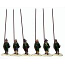 Unarmoured Pikemen marcing