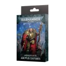 DATENBLATTKARTEN: ADEPTUS CUSTODES (DEU)