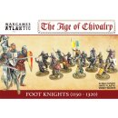 Foot Knights (1150-1320) Box mit 24 Miniaturen