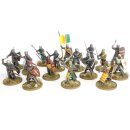 Foot Knights (1150-1320) Box mit 24 Miniaturen