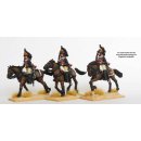 15th Dragoons in tall boots, galloping swords shouldered