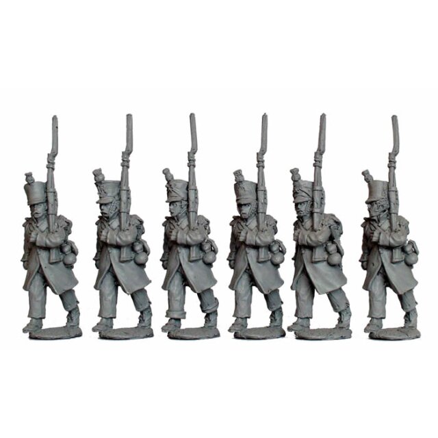 Voltigeurs/Grenadiers, March Attack, greatcoats