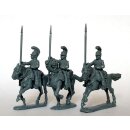 Light Horse Lancers of the Line, lances up-right, galloping