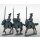 Light Horse Lancers of the Line, lances up-right, galloping,  E