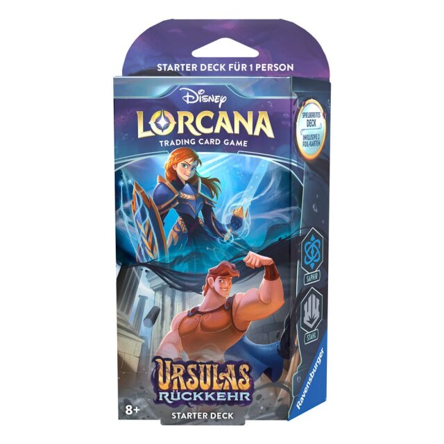 Disney Lorcana: Ursulas Rückkehr - Starter Deck Saphir/Stahl DE