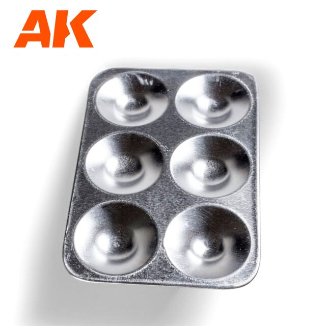 AK Six Wells Tray Palette