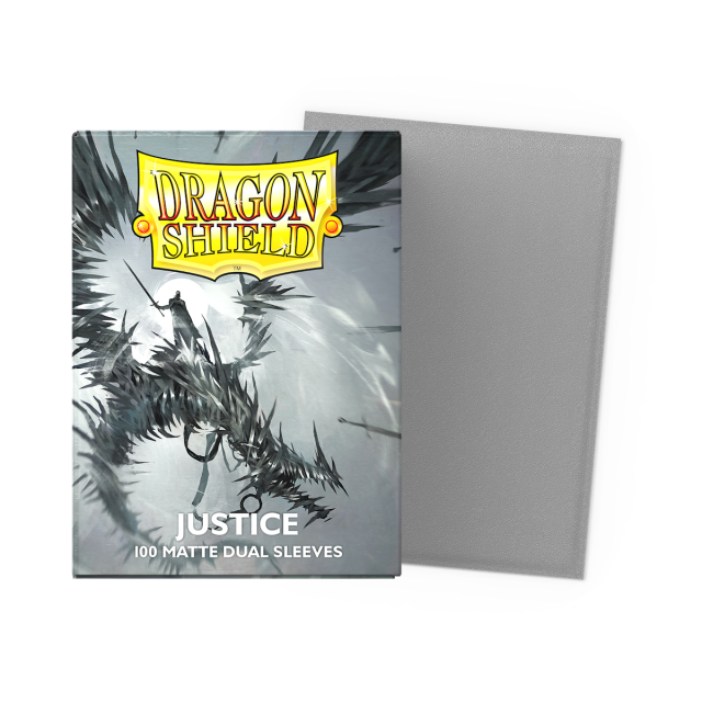 Kartenhüllen Dragon Shield Dual Matte Sleeves -  Justice (100 Sleeves)
