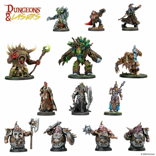 Dungeons & Lasers: Deuslair Core Set