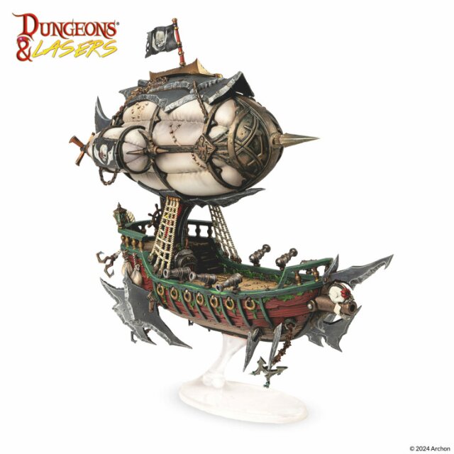Dungeons and Lasers: Flying Pirates Airship
