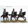 Chasseurs a Cheval galloping, drawn swords, Elite coy, cylindr