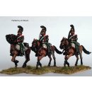 1st Chasseurs a Cheval galloping, shouldered swords,Elite...
