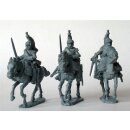 11th Cuirassiers galloping, swords drawn, no cuirass