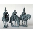 Cuirassiers on standing horses in reserve, at ease (2)