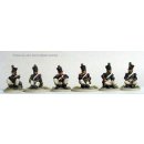 Young Guard, Voltigeurs/Tirailleurs sitting on their packs