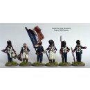 Chasseurs a Pied of the Imperial Guard Command standing...
