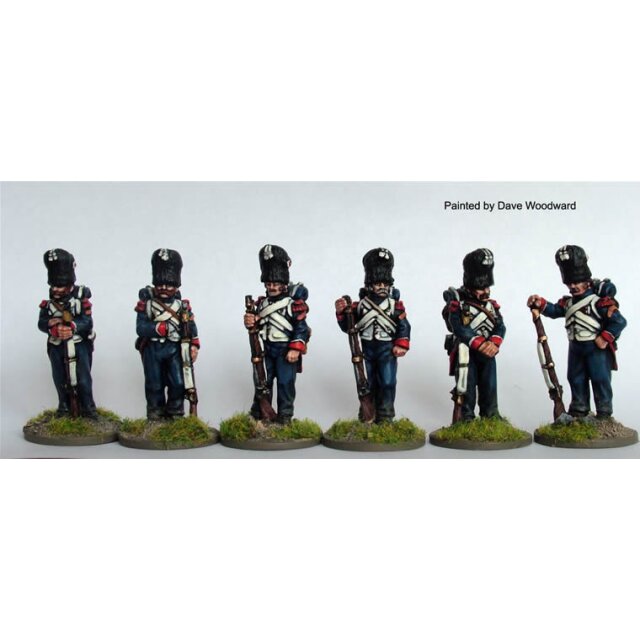 Chasseurs a Pied of the Imperial Guard standing casually