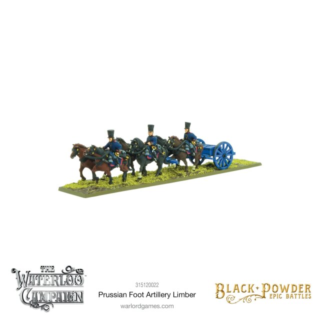 Black Powder Epic Battles: Napoleonic Prussian Foot Artillery Li