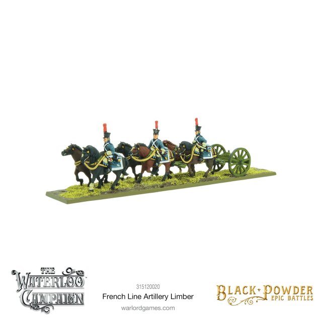 Black Powder Epic Battles: Napoleonic French Line Artillery Limb