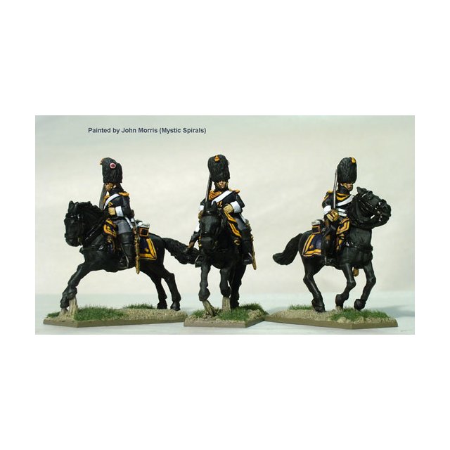 Grenadiers a Cheval of the Imperial Guard galloping