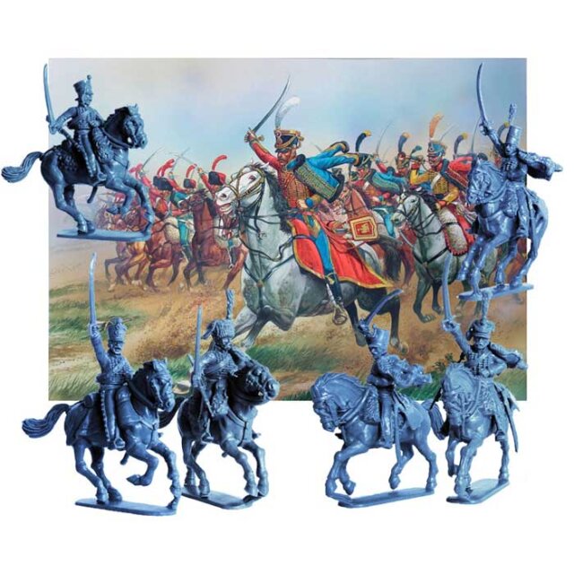 Plastic French Napoleonic Hussars 1792-1815