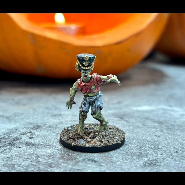 Wargames Atlantic Pulp Adventure Zombies - 30 Figurines Plastique Dur 28mm Avec 75 Têtes Uniques