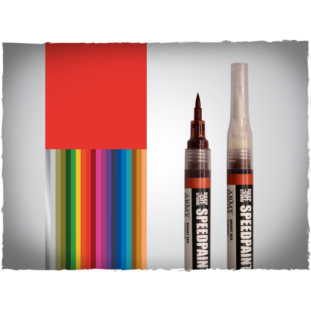 Speedpaint Marker – Bright Red