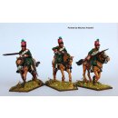 2nd Eclaireur regt. (Young Guard) charging , lances...