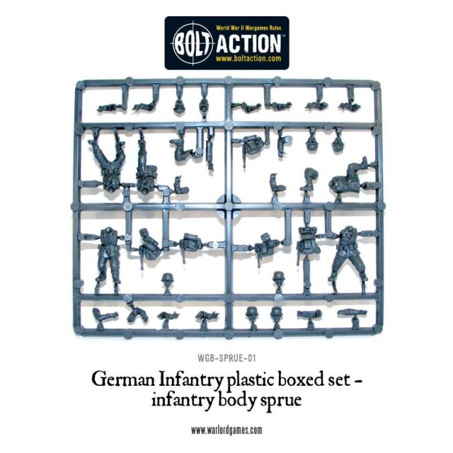 German Infantry Sprue