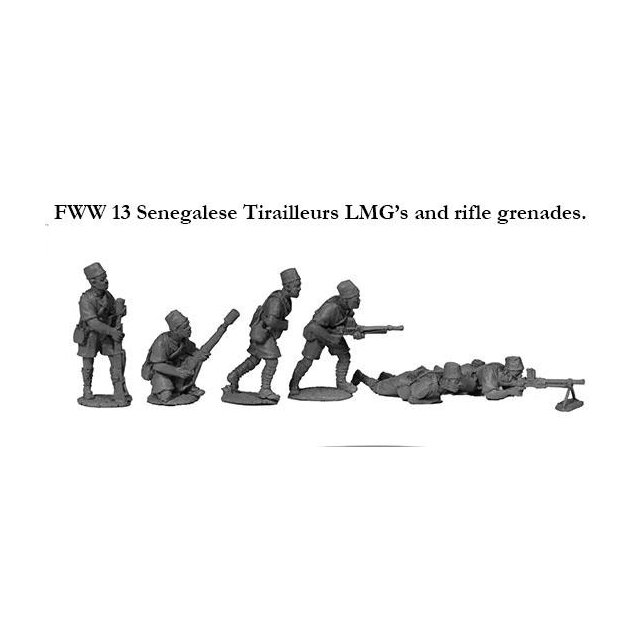 Senegalese Tirailleur LMGs