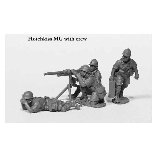 Vichy Hotchkiss MG and crew