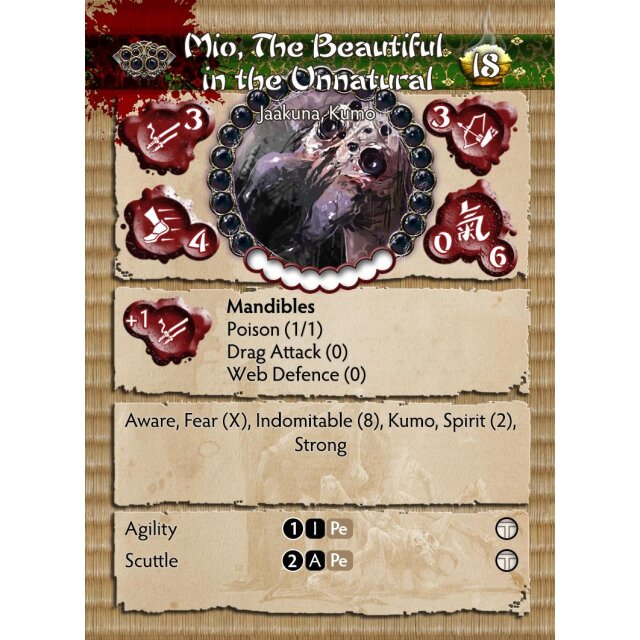 Mio, the beautiful in the unnatural
