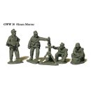 81mm mortar and crew