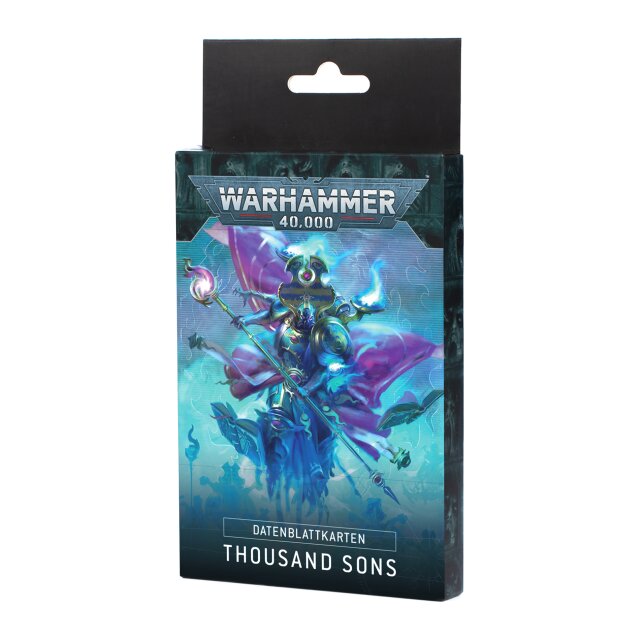 Datenblattkarten: Thousand Sons (Deutsch