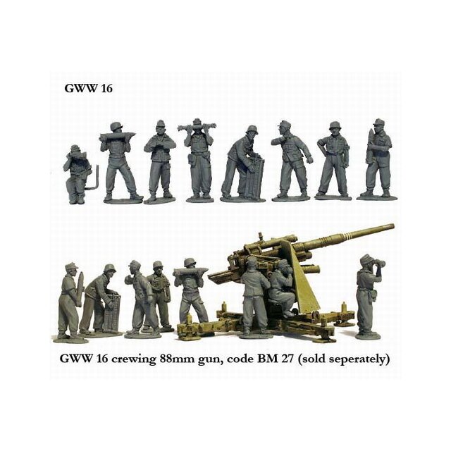 Crew for 88mm gun