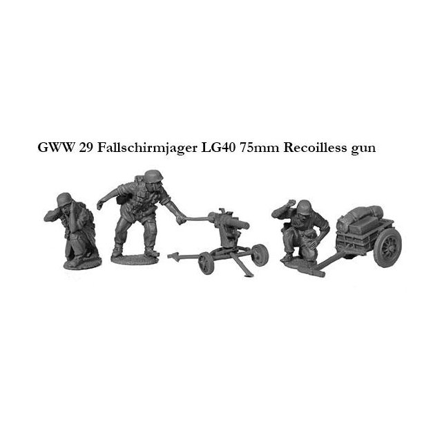 Fallschirmjager LG40 75mm Recoilless gun