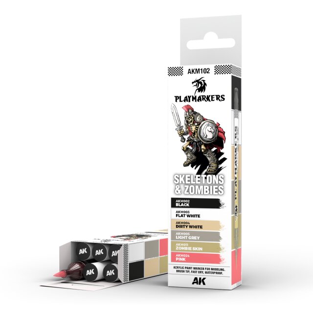 Playmarkers - Skeletons & Zombies Set