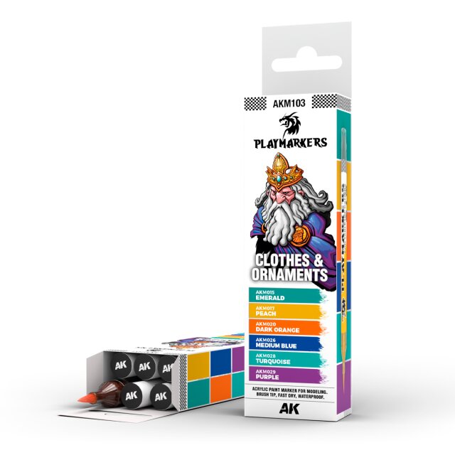 Playmarkers - Clothes & Ornaments Set