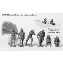 Luftwaffe air crew and ground crew
