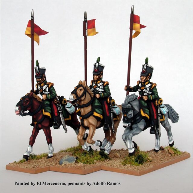 Light Cavalry,upright lance