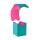 Squire 100+ XL - Teal & Pink