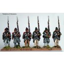 Infantry marching, flank co, greatcoats and...