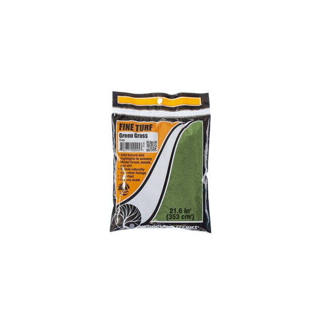 Fine Turf - Grünes Gras Beflockungsmaterial Beutel