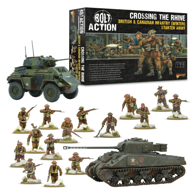 Crossing the Rhine - British & Canadian infantry (Winter) Star