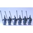 Armoured spearmen/standard bearers