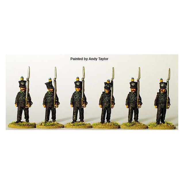 Line infantry, marching