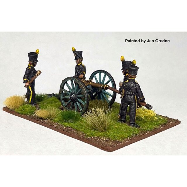 Foot artillery loading 6 pounder (includes gun)