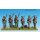 2nd Nassau-Usingen regt.Voltigeurs advancing, high porte