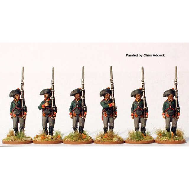 3rd battalion v. Schaeffer,   marching (jaegers) 1806-07