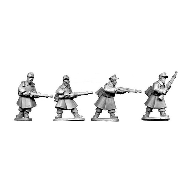 German Riflemen in Greatcoats (4)